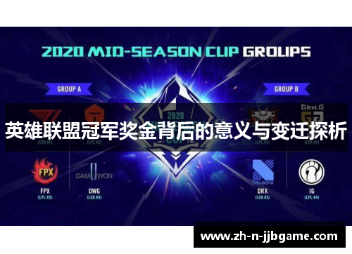 英雄联盟冠军奖金背后的意义与变迁探析 英雄联盟冠军奖金背后的意义与变迁探析